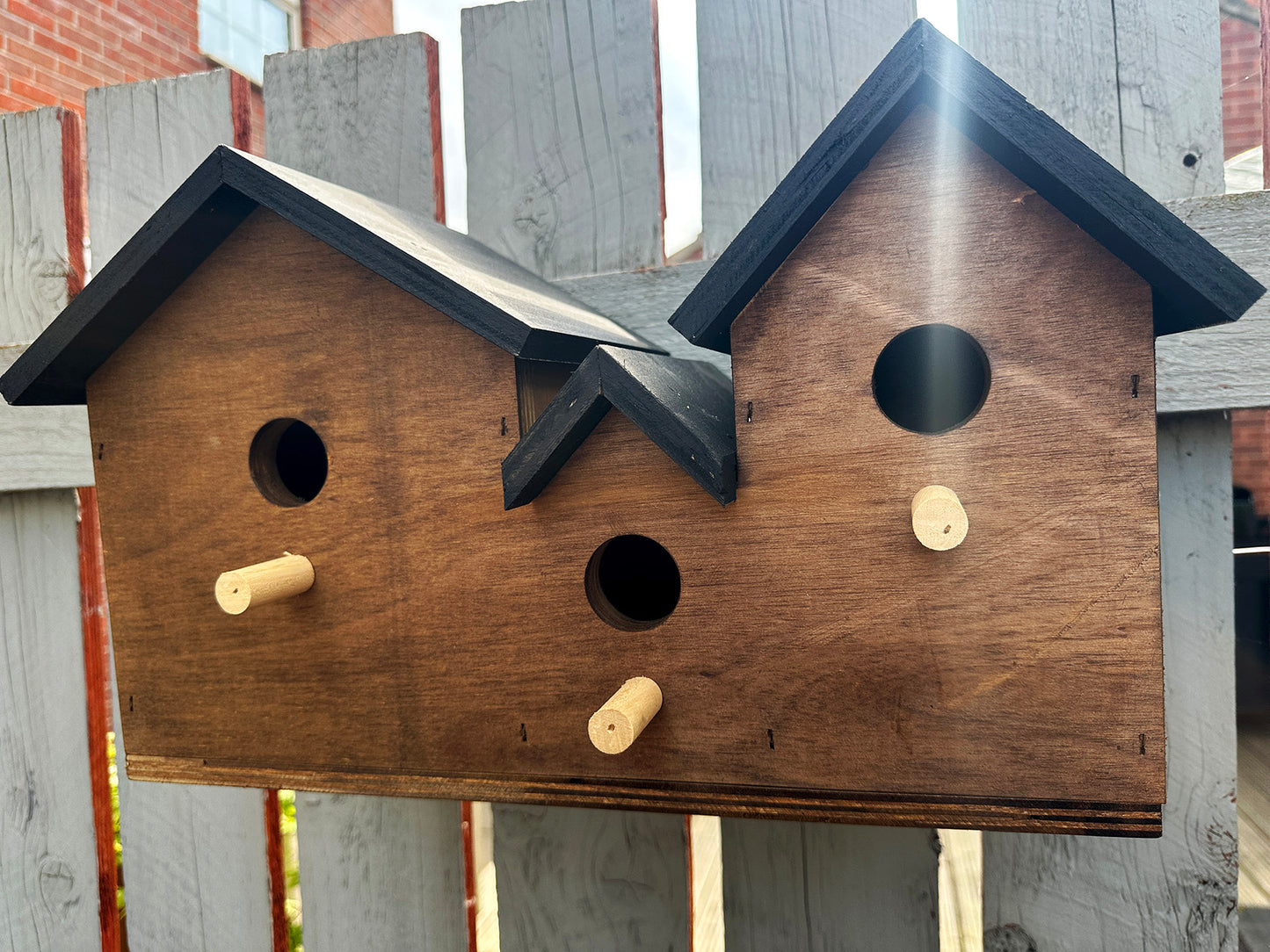 Wooden bird box, bird nesting box, garden bird box, bird house, bird box for garden, bird gift, bird lovers, bird watching gift, garden bird
