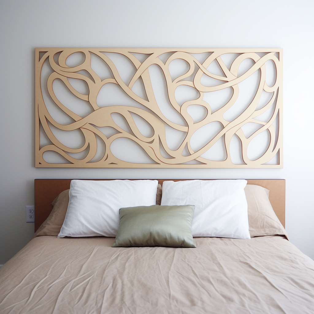 Headboard made from MDF in at a great price. Made to order