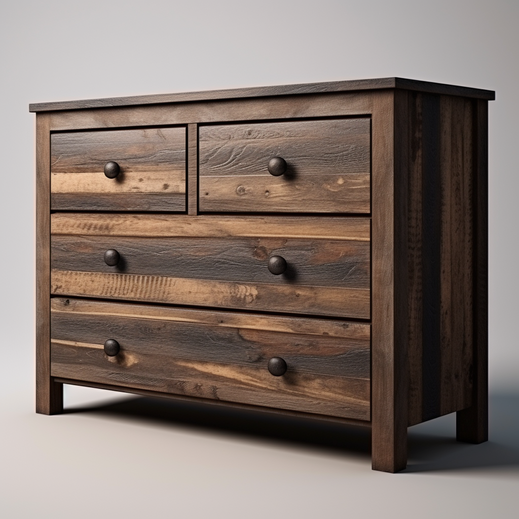 Chunky Wooden, distressed Chest or Drawers solid Pine stand to a Oak finish