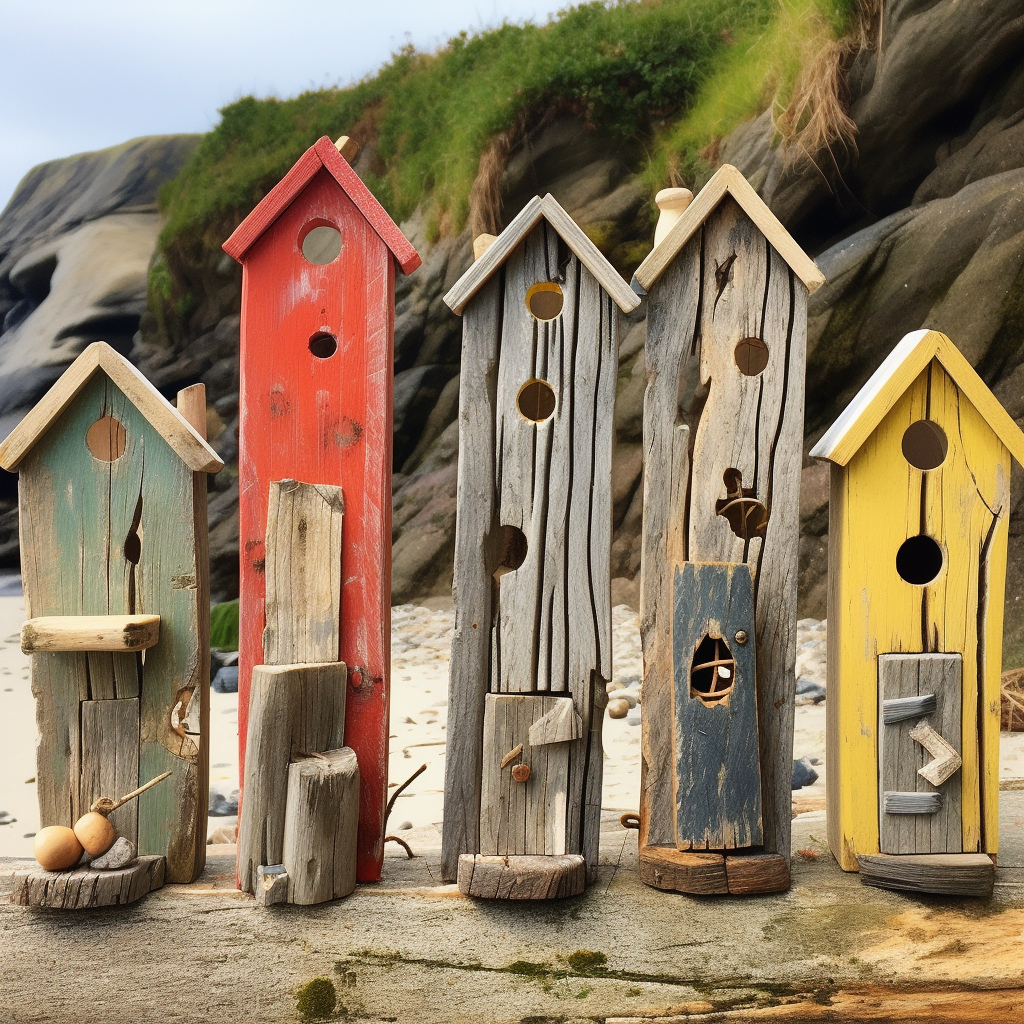 Driftwood Art: Where Coastal Houses Get a "Beachy" Makeover!
