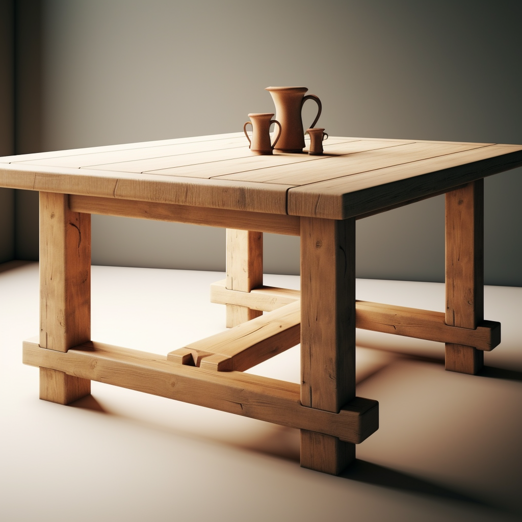Farmhouse Dining Table, Kitchen Island, Perfect solid chunky table for the farm kitchen