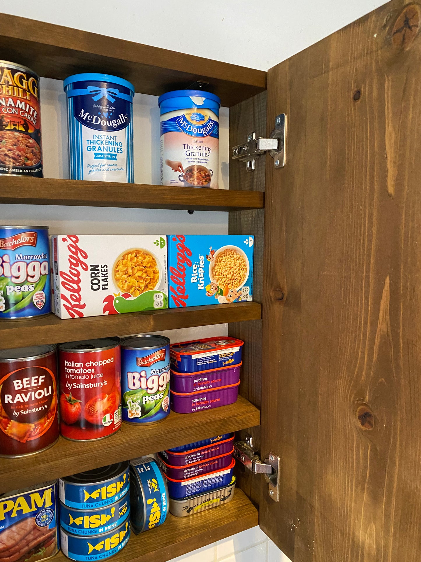 Introducing Our Versatile Can Cupboard – Space-Saving Solution for Kitchen or Pantry!