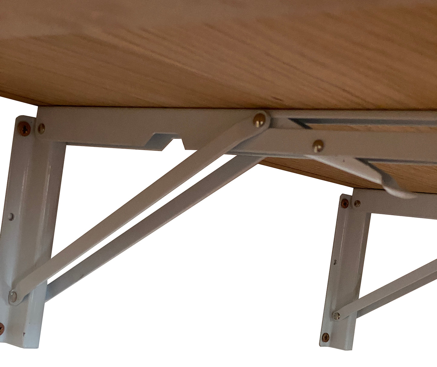 Work from home desk the ultimate space saver, Solid Oak Veneer, drop down table