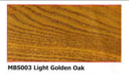 Light Oak stain sample
